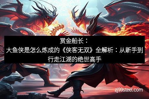 赏金船长：大鱼侠是怎么炼成的《侠客无双》全解析：从新手到行走江湖的绝世高手